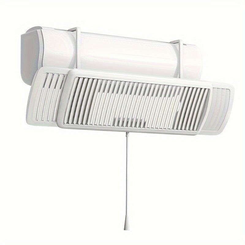 Wind deflector for air conditioning: Universal, wall-mounted baffle designed to prevent direct blowing of cold air. Made of adjustable plastic material, no electricity needed for installation.