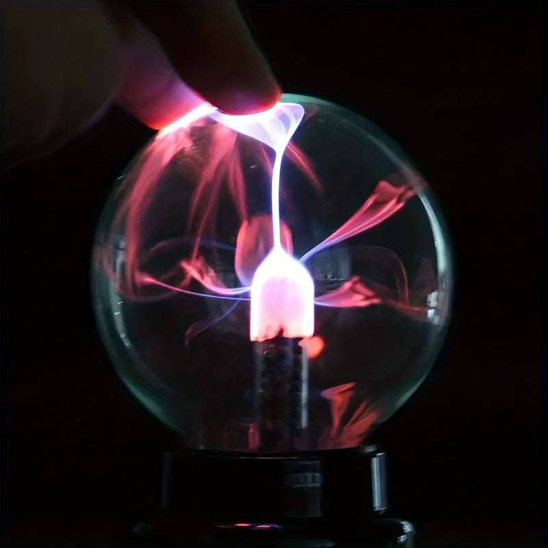 Plasma Ball Light with touch and electrostatic induction - perfect for Christmas, Halloween, or Thanksgiving gift.