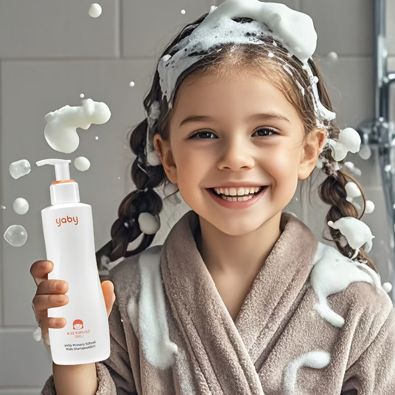 Y.A.B.Y Kids Shampoo is specifically designed for girls aged 6-12. This gentle formula is tangle-free and leaves the scalp clean. The long-lasting fresh scent will keep your child's hair smelling great. This liquid shampoo is made of plastic material and