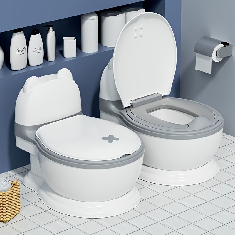 Child's Potty Training Toilet with Realistic Design for Boys and Girls