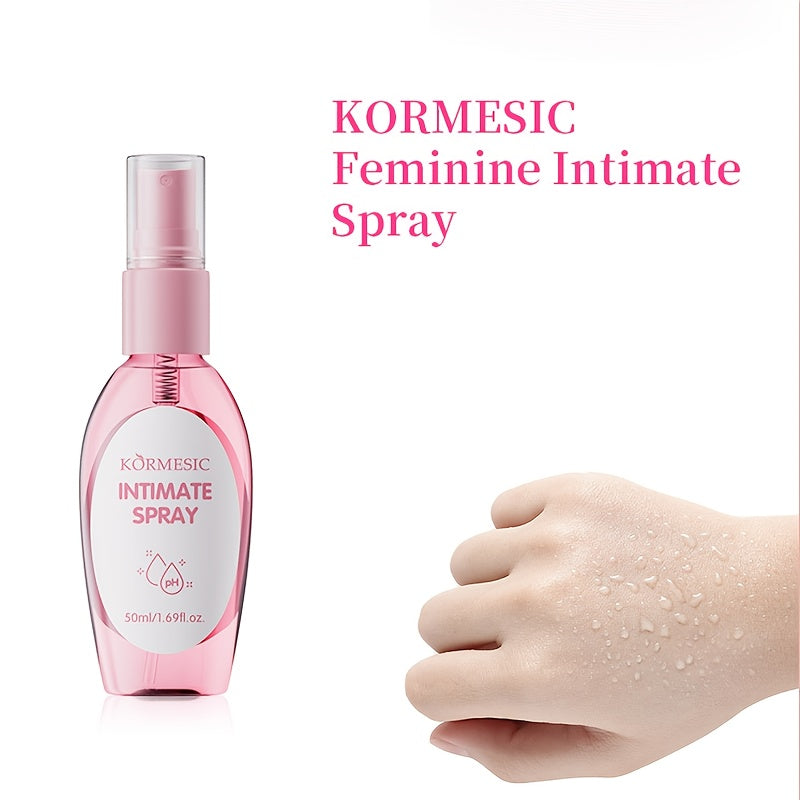 KORMESIC 5-piece Feminine Care Set with Aloe & Niacinamide, Hypoallergenic for All Skin Types, Includes Cleansing & Moisturizing Products in Gift Box.