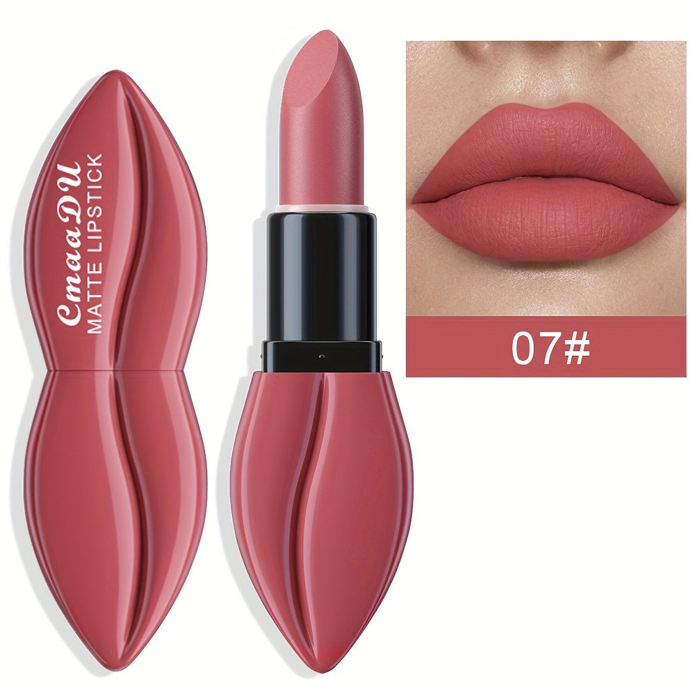 10 Colors Non-stick Cup Matte Lipstick, Long Lasting Waterproof Valentine's Day Gift