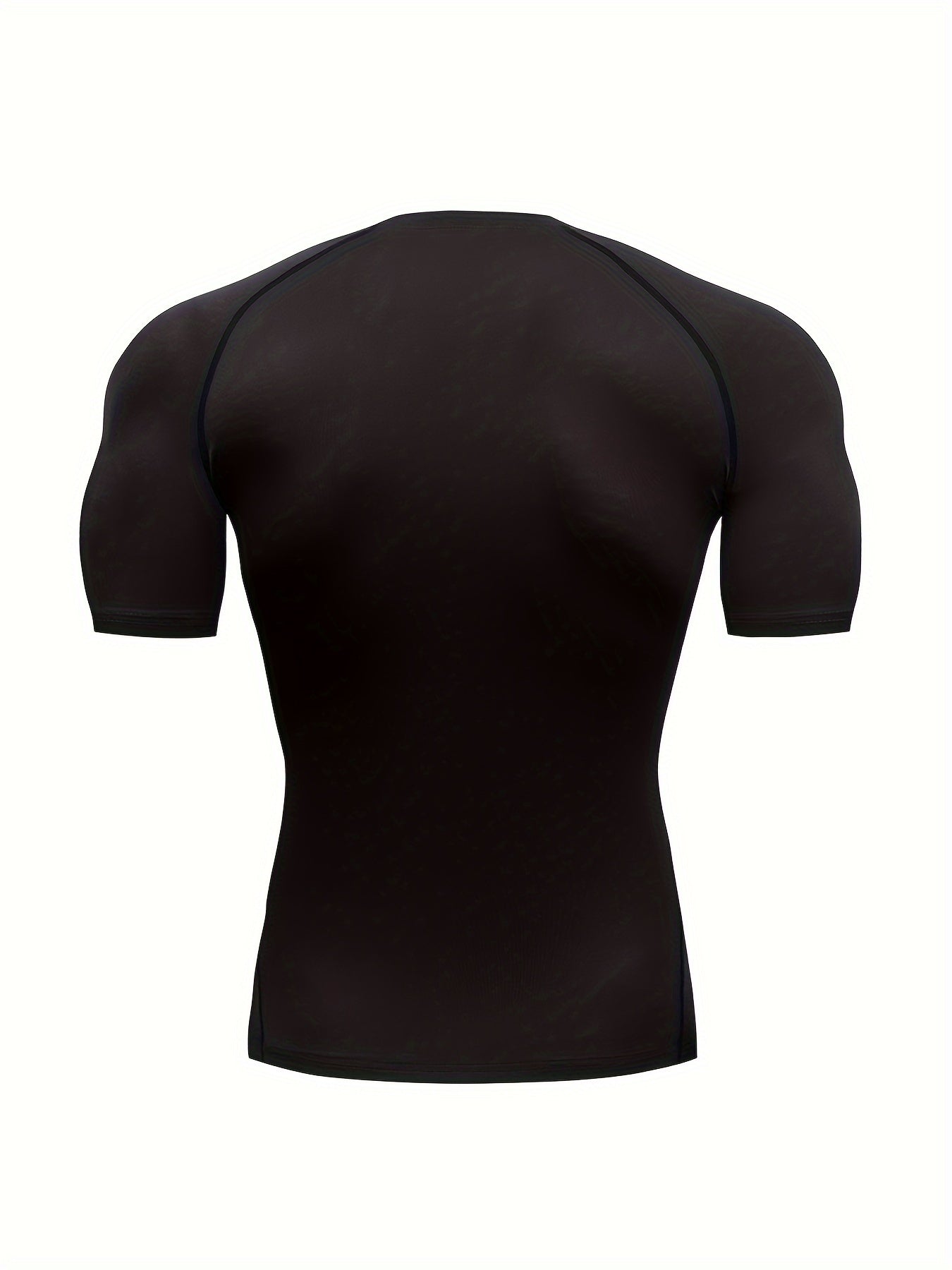 Men's Spring/Summer Moisture-wicking Body Shaping Short-sleeve Shirt