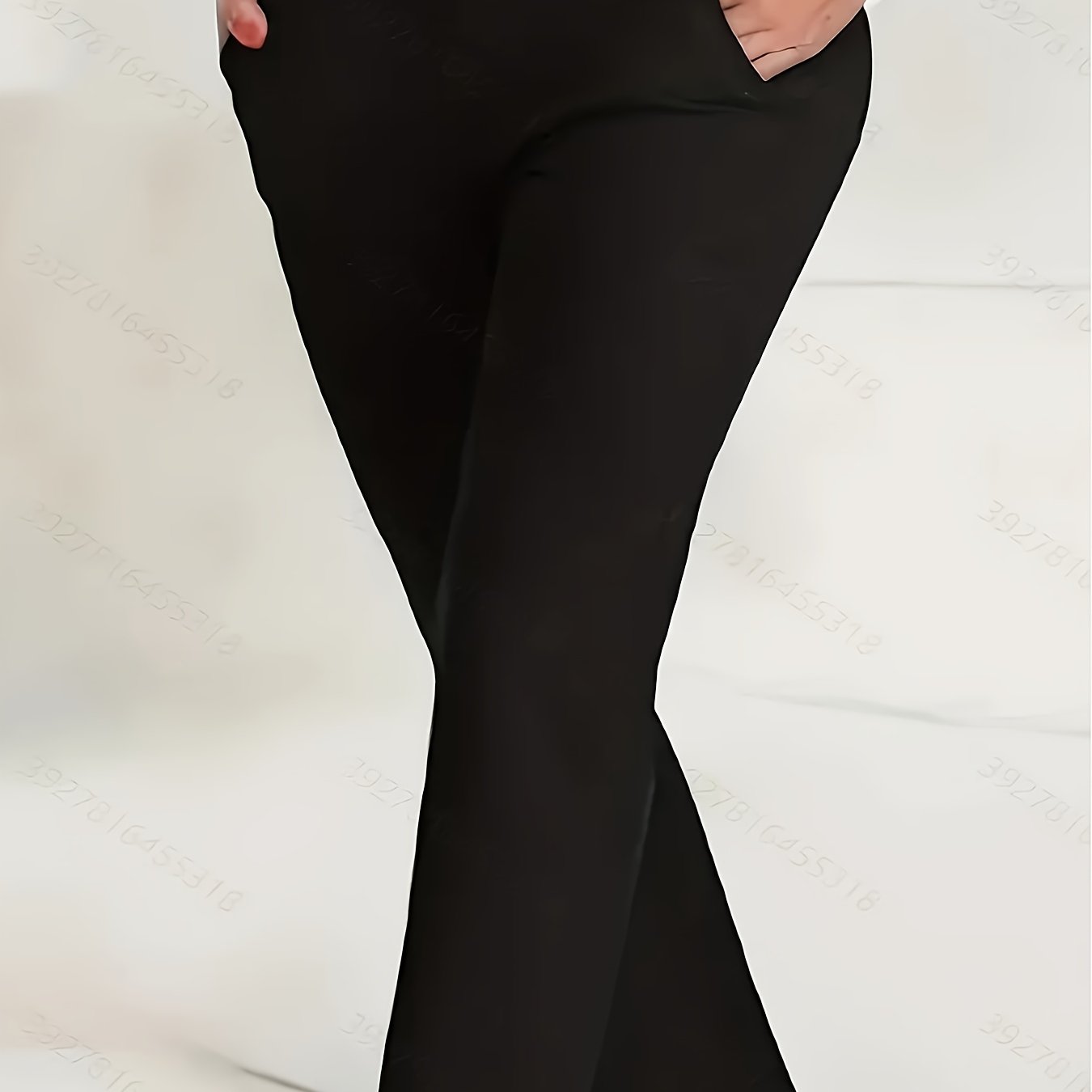 Women's High Waist Pants with Pockets