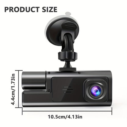 ZKCAMSPY HD 1080P Dash Cam for Cars with Wide Angle, Night Vision, G-Sensor, Loop Recording, and Motion Detection