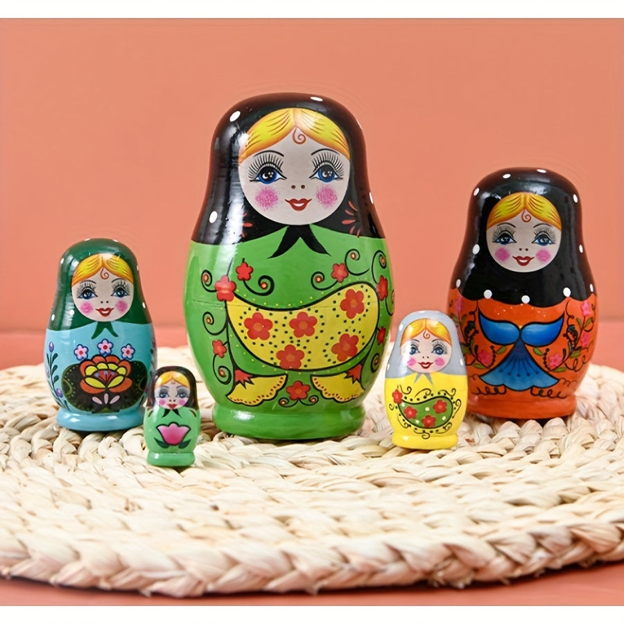 Handcrafted nesting dolls: Ideal toy gift for kids on any occasion.