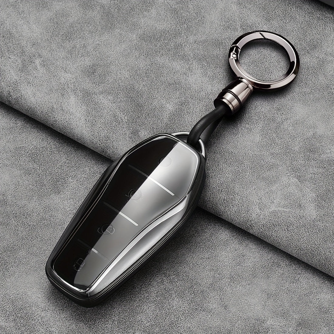 Stylish and durable TPU car key fob cover for BYD models providing protection for various vehicles.