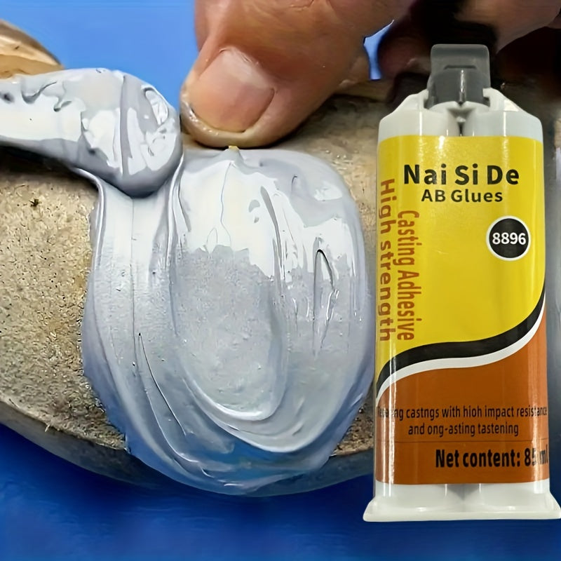 Nai Si Super Glue Epoxy AB Adhesive, 88g Waterproof Putty for Pipe Repair, Metal Parts, Mold Making, Machinery, Leak Fixing on Plastic & More