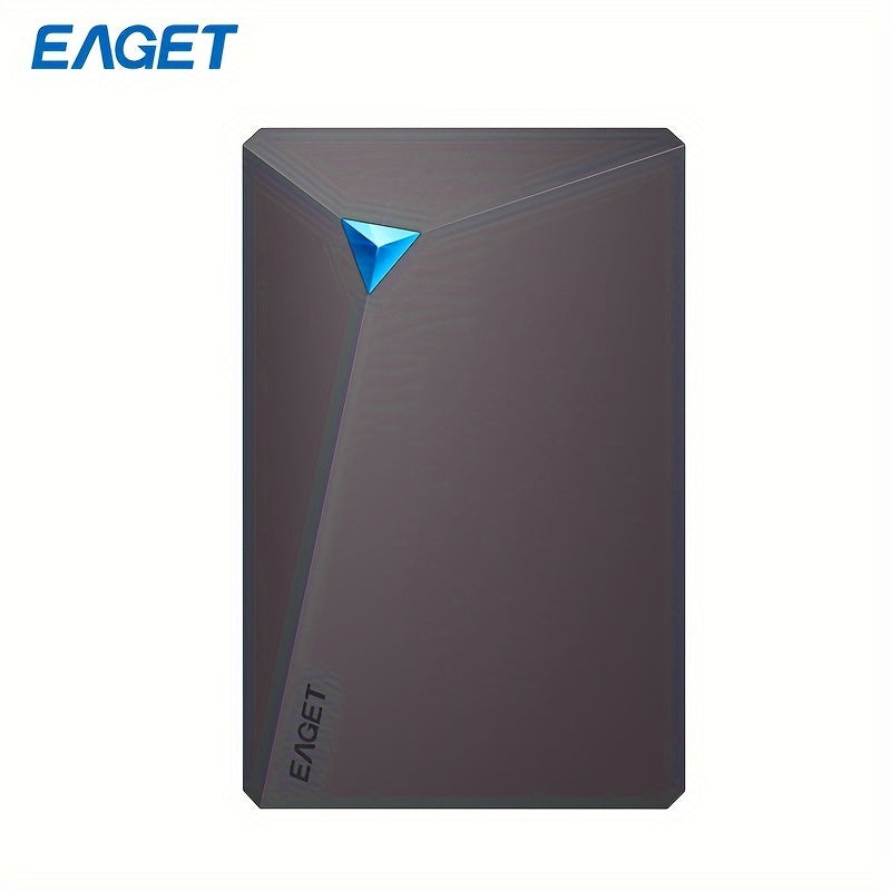 EAGET 1TB Portable Dual-Disk Hard Drive - USB 3.0 External Storage, Plug & Play for all devices - Perfect birthday gift.