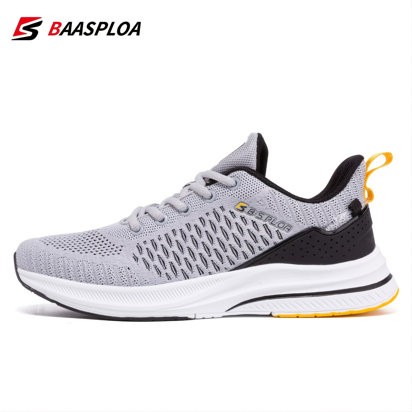 Men's lightweight mesh running shoes for gym, jogging, and tennis with breathable design and comfortable cushioning.