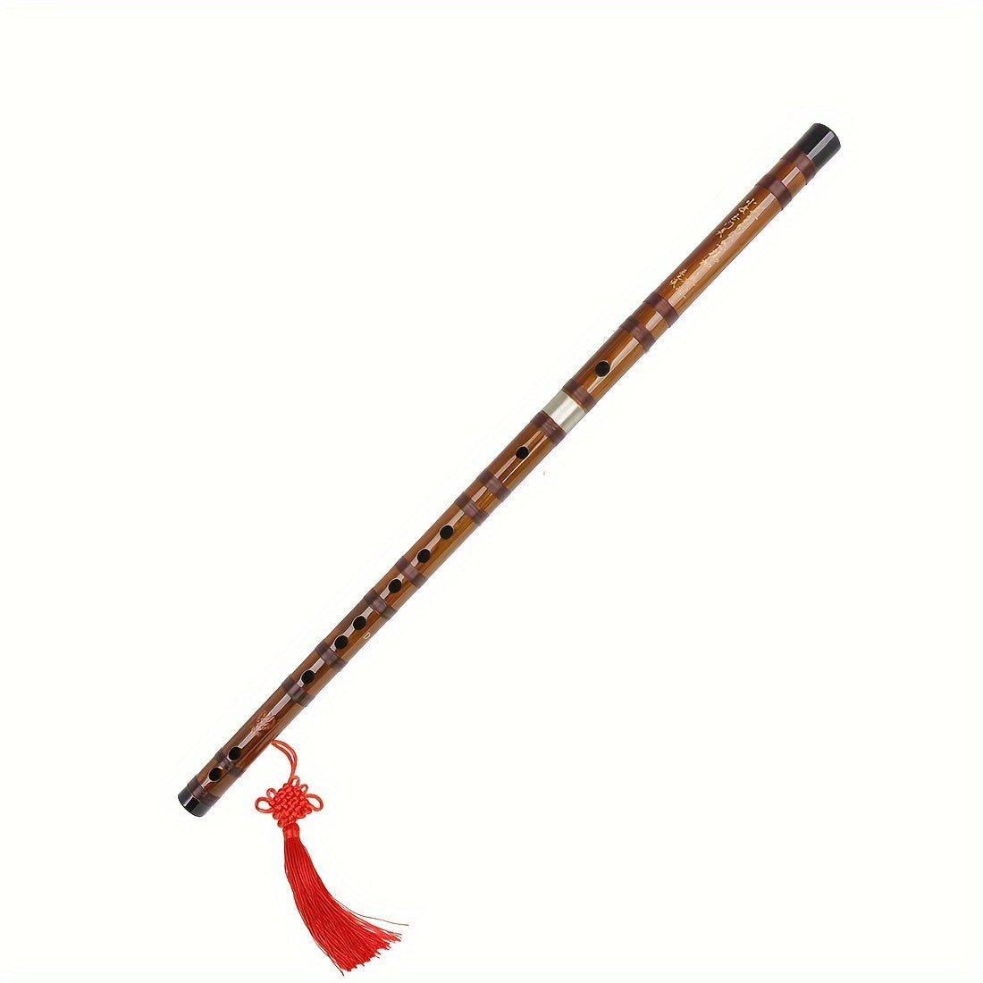 Premium bamboo flute with enhanced sound quality, ideal for beginners and adults. Includes protective case.