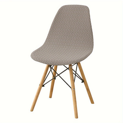 Set of 4 or 6 160T Jacquard Shell Chair Covers for Emms Chair.