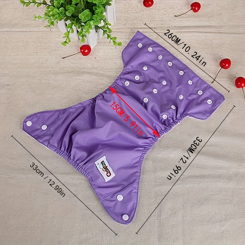 Многоразовые подгузники для маленьких детей, водонепроницаемые и washable для использования осенью и зимой.