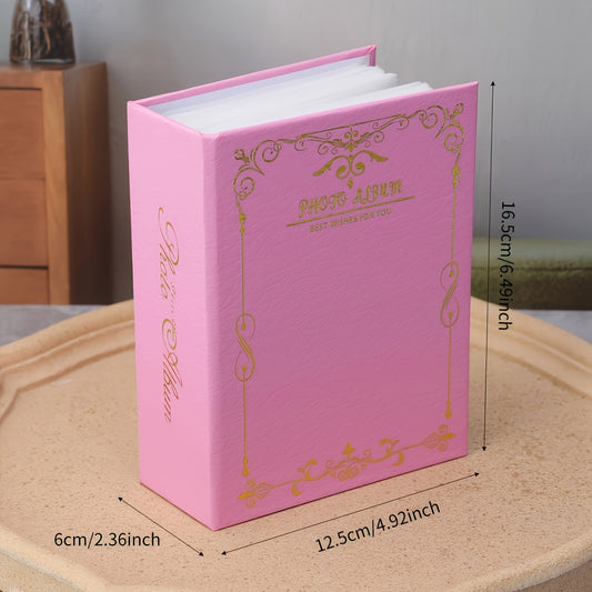 Six-Inch Photo Album with Room for 100 Pictures and Writing, Perfect for Thoughtful Family Presents