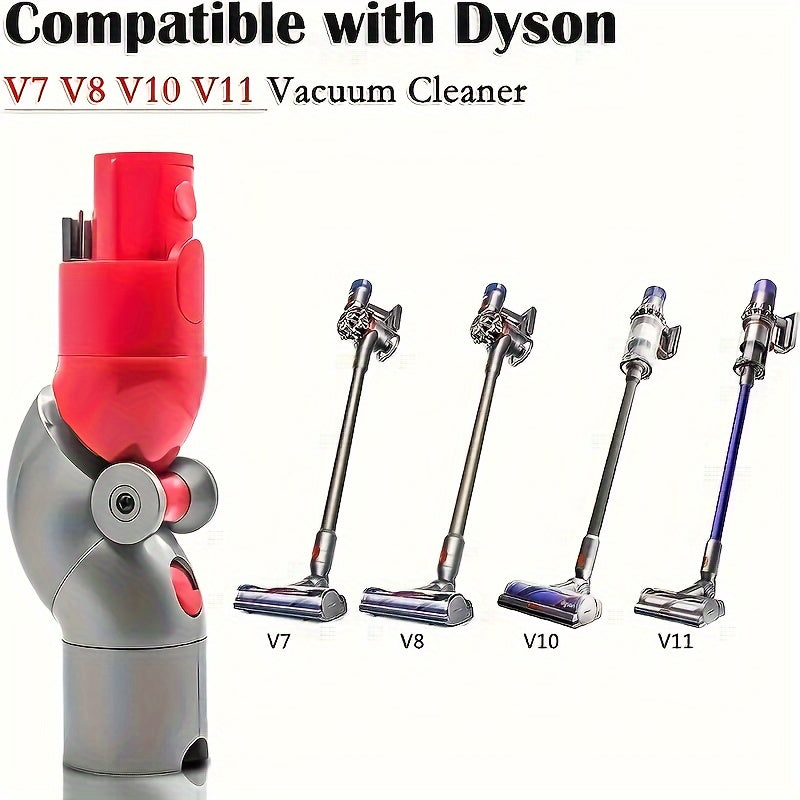 Dyson V7, V8, V10 va V11 modellari bilan mos keladigan pastki adaptor. Tozalash asboblari uchun 967762-01 partiya raqamiga ega tez chiqarish adaptor asbobi.