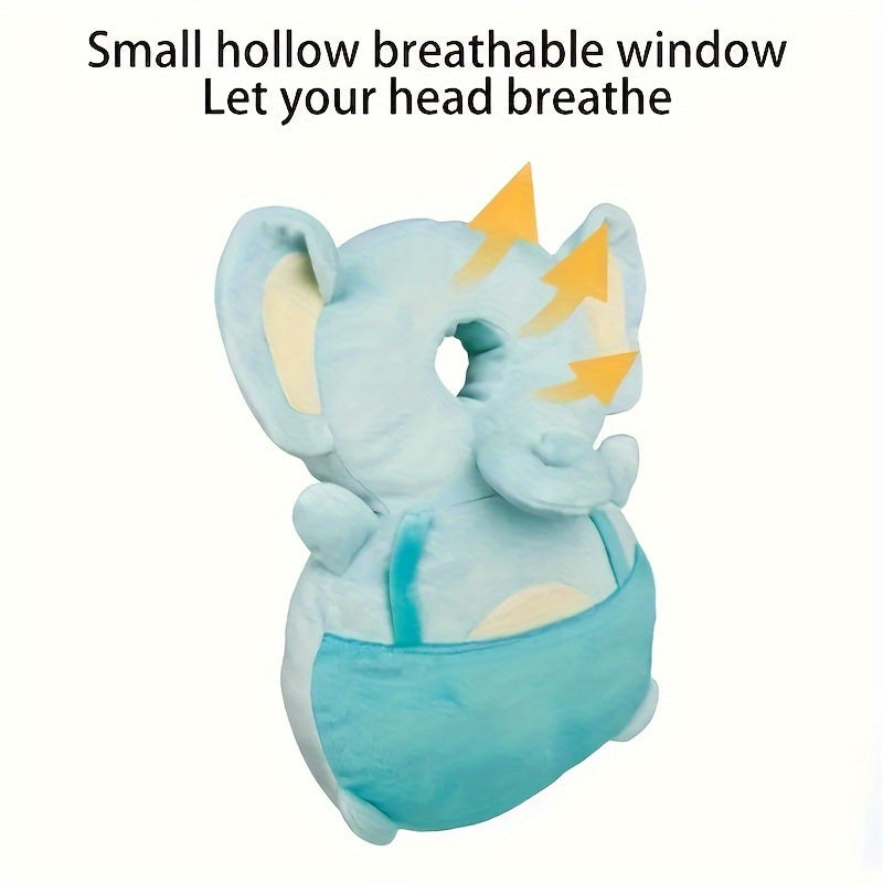 KPOSKLI presents a charming animal plush toy with adjustable straps, made from breathable and comfortable polyester fiber. This toy is uncharged and requires no batteries, making it an ideal holiday gift for children aged 0-3 years old.