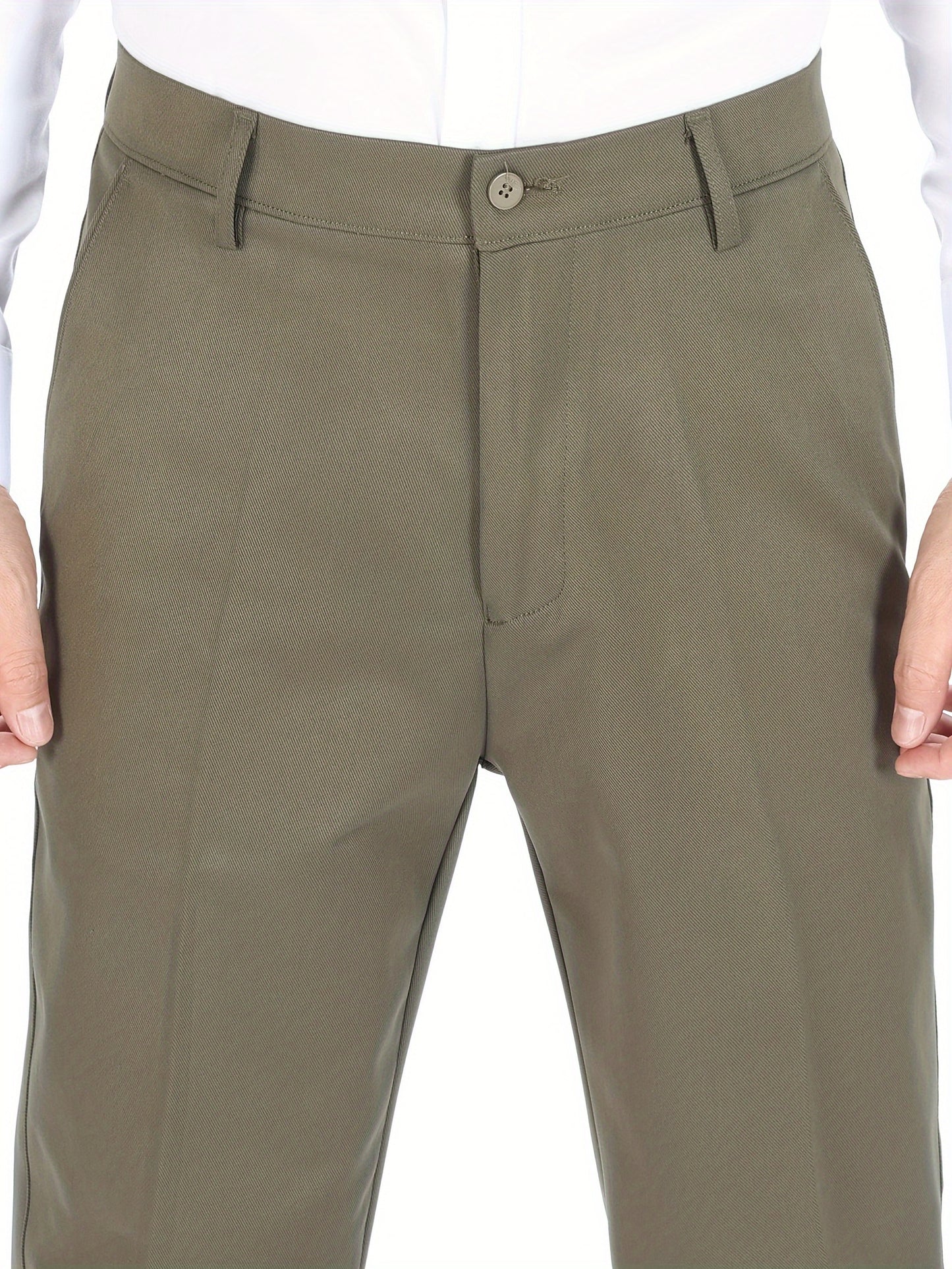 Solid dress suit pants for plus size men ideal for parties, weddings, proms and formal events.