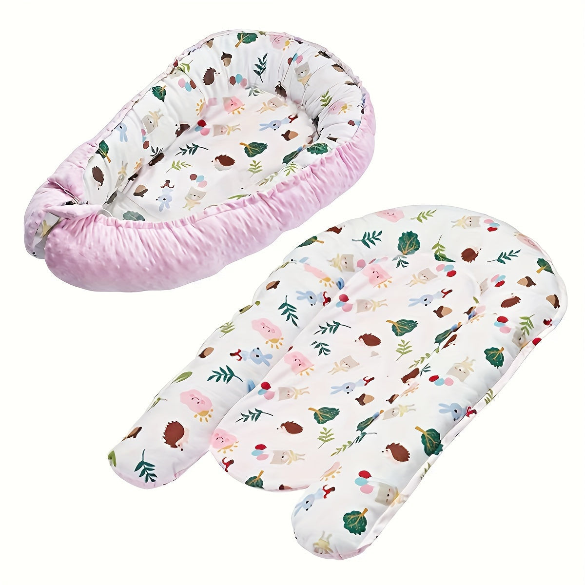 Youngsters Lounger that is Soft, Breathable, Reversible, Adjustable, and Portable with Cozy Cover - Ideal for Cribs or Travel for Youngsters and Children.