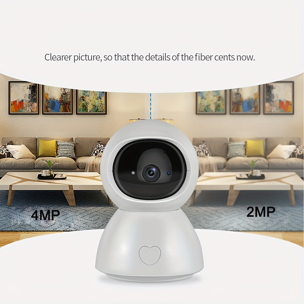 The ST-288-4M-TY smart camera offers high-definition video for remote monitoring on your mobile phone, allowing you to easily call and monitor your child with just one click for added security.