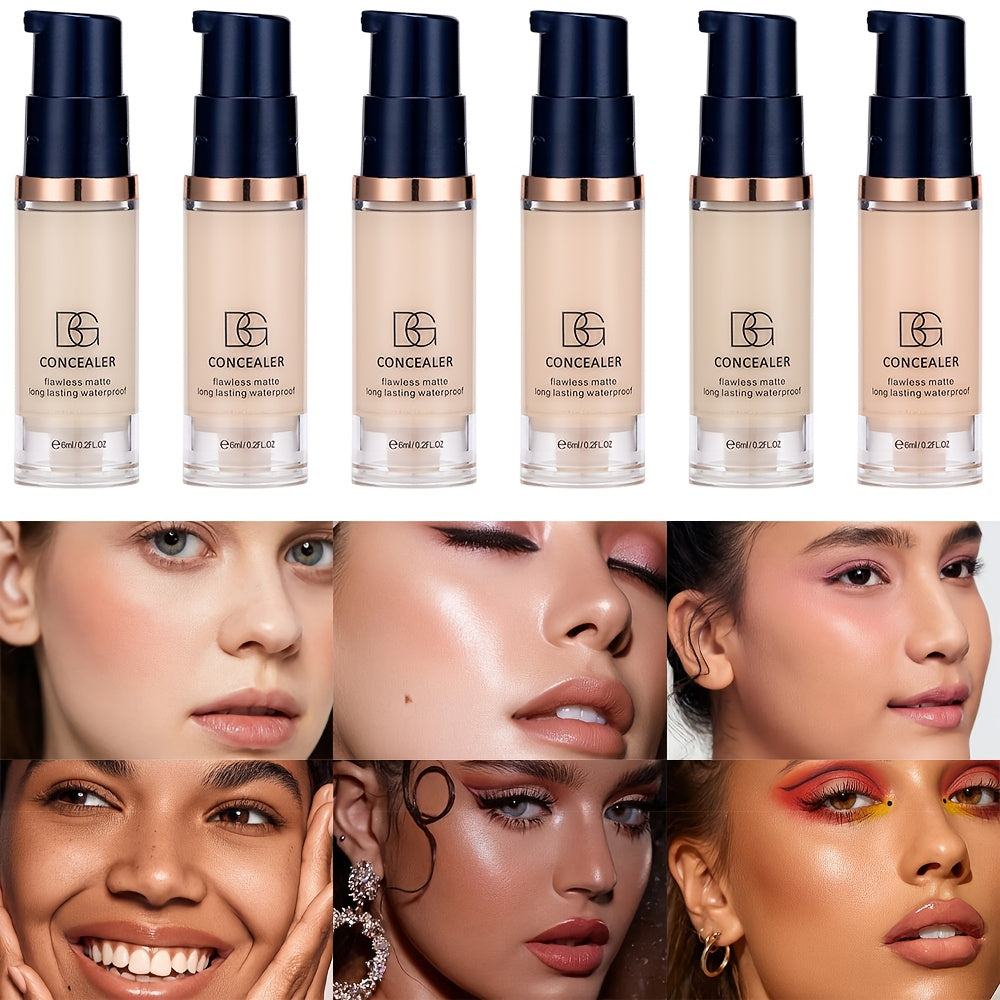 Concealer that moisturizes and covers dark circles and blemishes with long-lasting, waterproof formula. Suitable for all skin types.