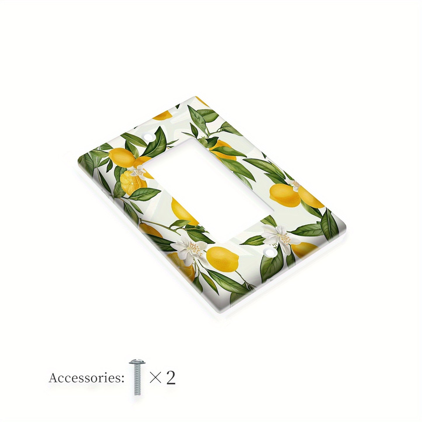 Lemon Tree Decorative Light for Switch Cover, Easy Install, Bedroom & Bathroom Wall Decor.