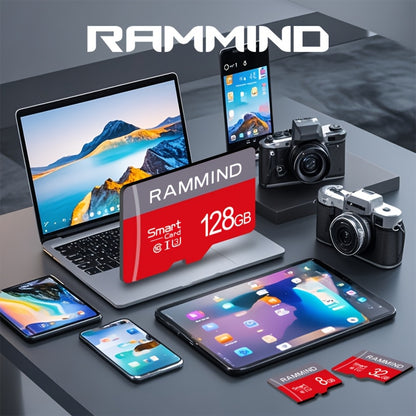 RAMMIND offers high-speed micro TF cards in multiple sizes, suitable for smartphones, tablets, laptops, and DSLR cameras. These durable flash memory cards are ideal for secure file storage