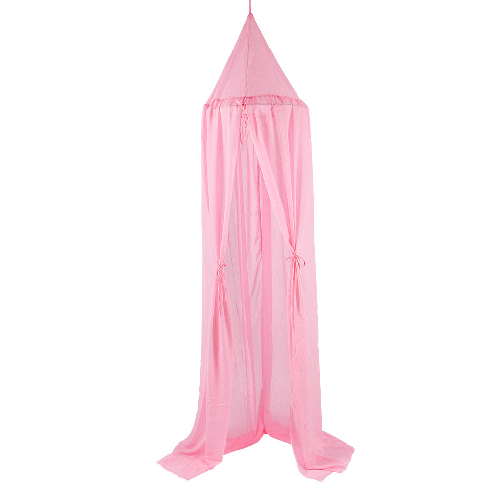 Transform your child's bed with the Baby Chiffon Ceiling Mosquito Net, a light and breathable canopy that adds a decorative touch to their room. Perfect for creating a cozy and fun hideaway, this bed mantle mosquito net makes a great Christmas or