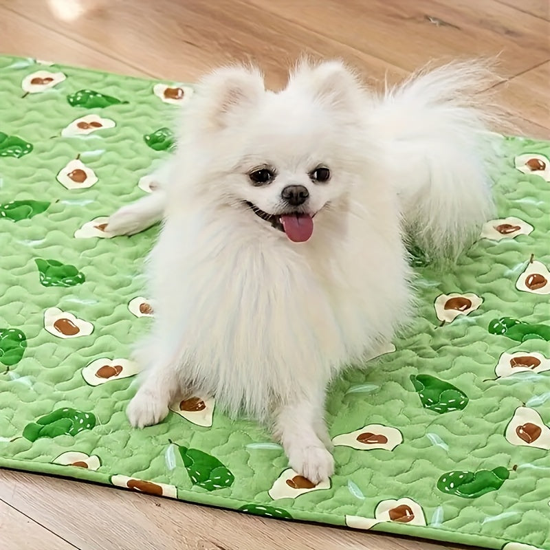 Absorbent, waterproof, breathable pet urine pad for all seasons, non-slip and reusable.