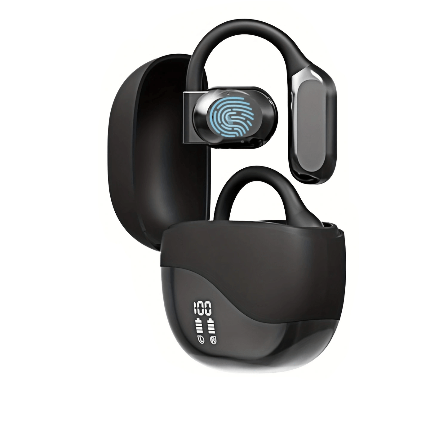 OURLIFE AI Translation Earbuds offer wireless, real-time interpretation in 144 languages with noise cancellation, touch control, condenser mic, and Type-C charging for business travel and