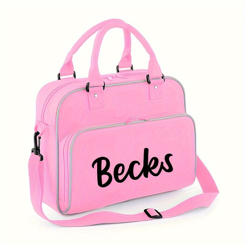 Customize your own personalized school bag with your name! This versatile bag can also be used as a gym bag, sports bag, handbag, shoulder bag, or crossbody bag. It makes a great gift for Christmas, Halloween, Thanksgiving Day, New Year's, or Valentine's