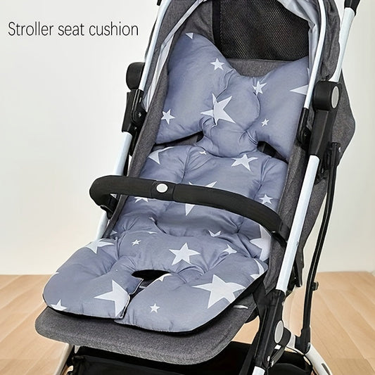 Cushy Cotton Mat for Strollers - Stay Cozy in Winter with this Soft Stroller Cushion. Perfect for Christmas, Halloween, Thanksgiving, Easter or New Year's Gift!