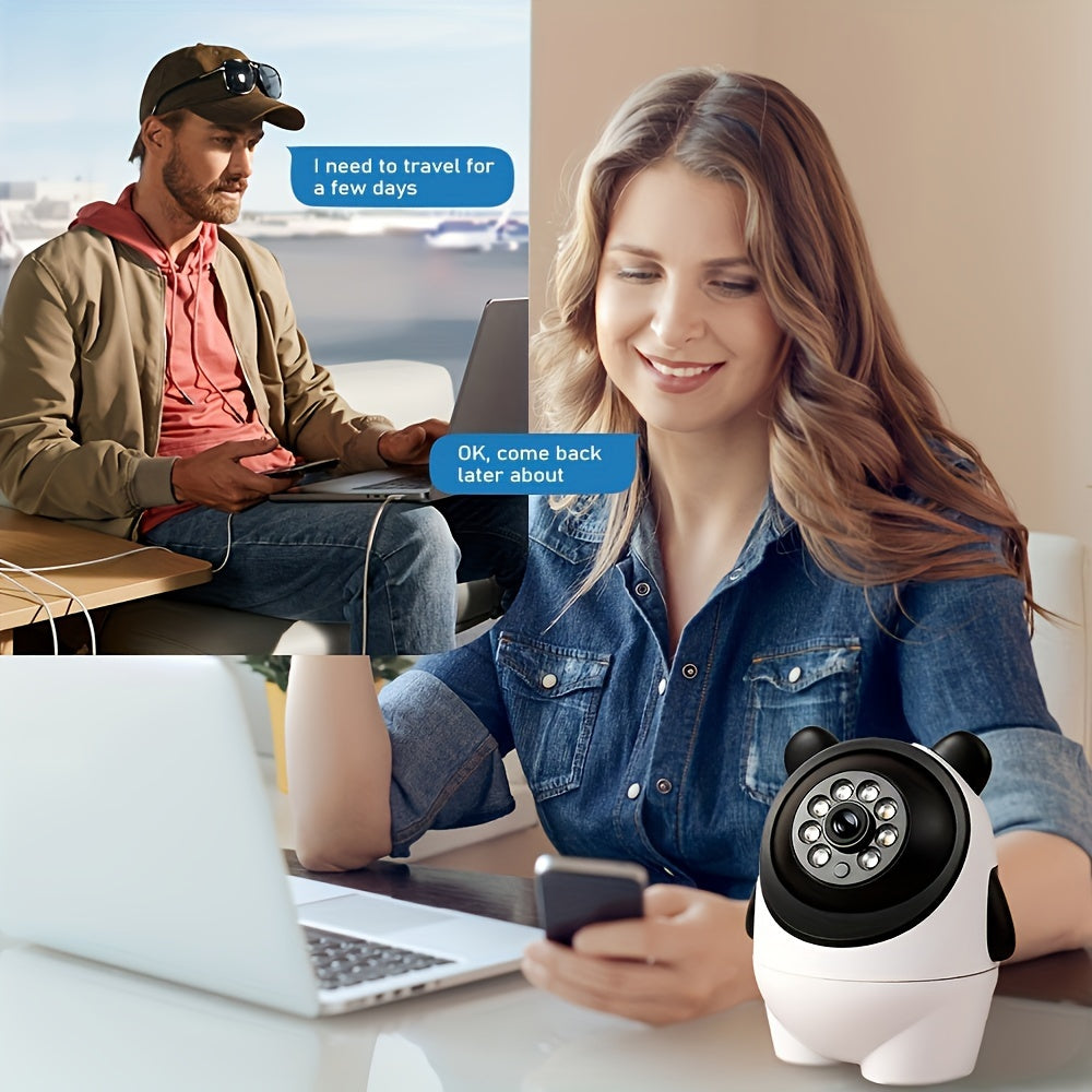 The MyAI 1080P Mini Body Camera with Screen is a portable and discreet home surveillance solution. With a long-lasting 6-hour battery life, infrared night vision, and loop recording capabilities, this camera is perfect for all your home monitoring needs.