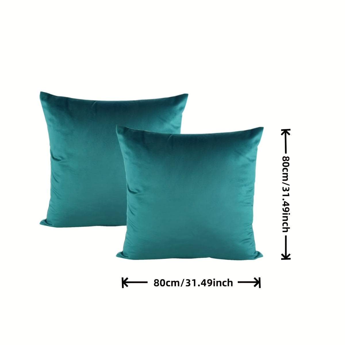 2 ta Luxurious Satin Pillowcase to'plami turli ranglarda - Yumshoq va havo o'tkazuvchi, oddiy parvarish uchun konvert yopilishi va zipper bilan - Yil davomida foydalanish uchun ideal (Yostiq qo'shimchalari kiritilmagan), Satin Pillowcase to'plami