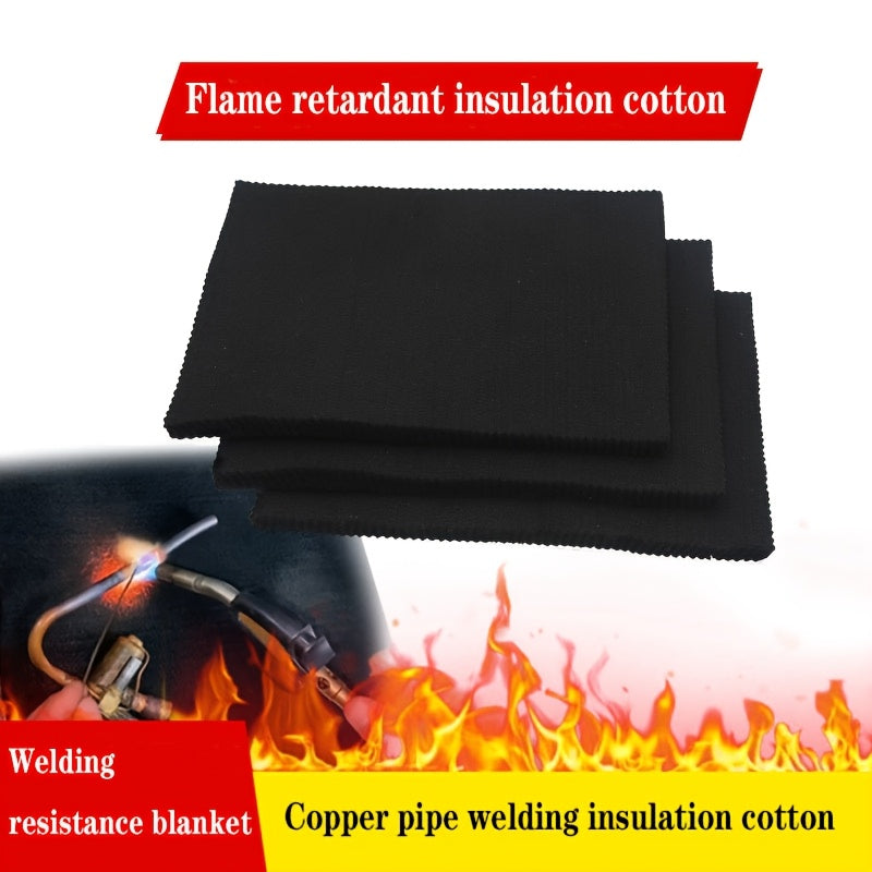 Long-lasting Welding Blanket for Copper Pipes - Heat-Resistant Insulation with Flame Retardant Properties, Perfect for Home DIY Projects, No Power Required