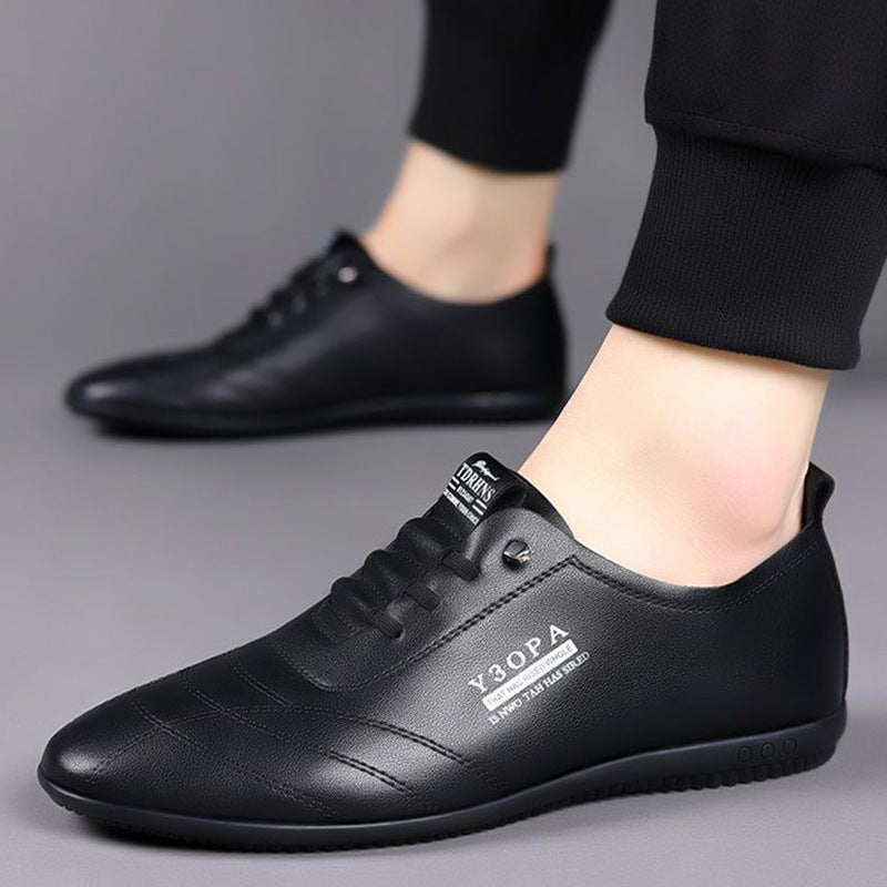 Low top slip-on sneakers with graphic PU upper, fabric insole & lining, and rubber sole for men's fashion.