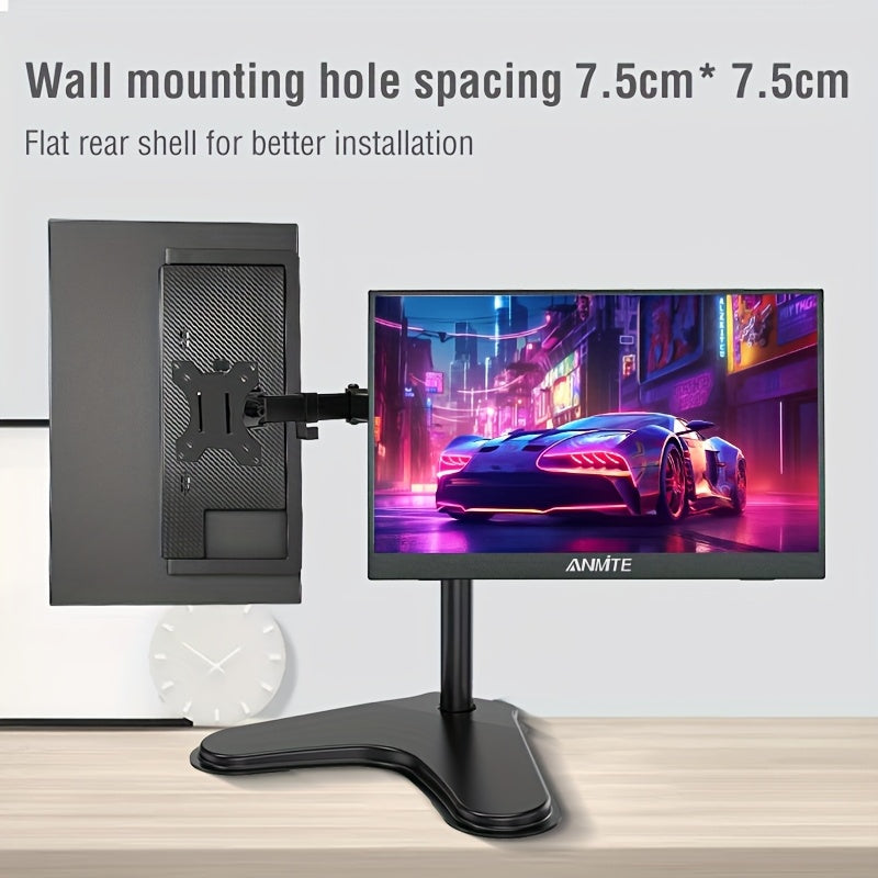 39.62 cm portable touch screen monitor compatible with laptops, gaming consoles, and Raspberry Pi, suitable for use as a second screen.