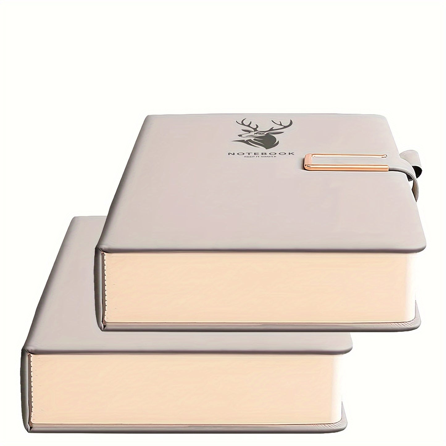 Customizable ultra-thin A5 notebook with soft cover, bookmark, and waterproof design for office, business, and student use.