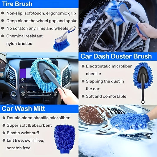 Power through cleaning with our 26-piece Power Scrubber Brush Set, complete with drill attachment. This durable kit is designed for multi-surface cleaning in the bathroom, kitchen, car, and more. No electricity needed - just attach and scrub away with