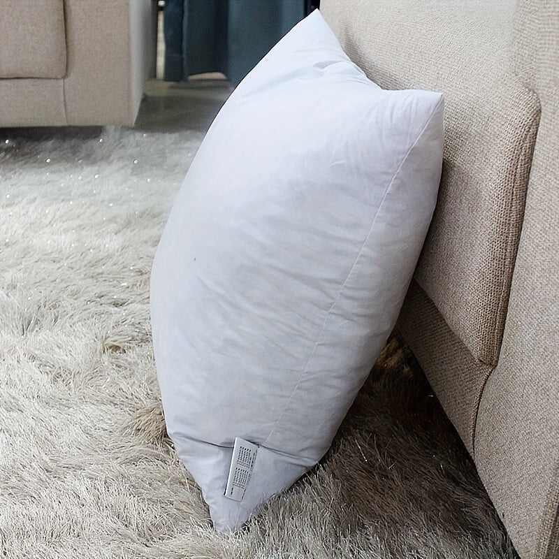 Feather down pillow for hotels, inns, and homes - stays fluffy and full with beating.