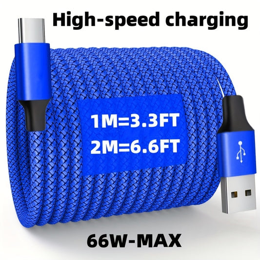 Fast charging data cord for Redmi, OnePlus phones - USB Type C.