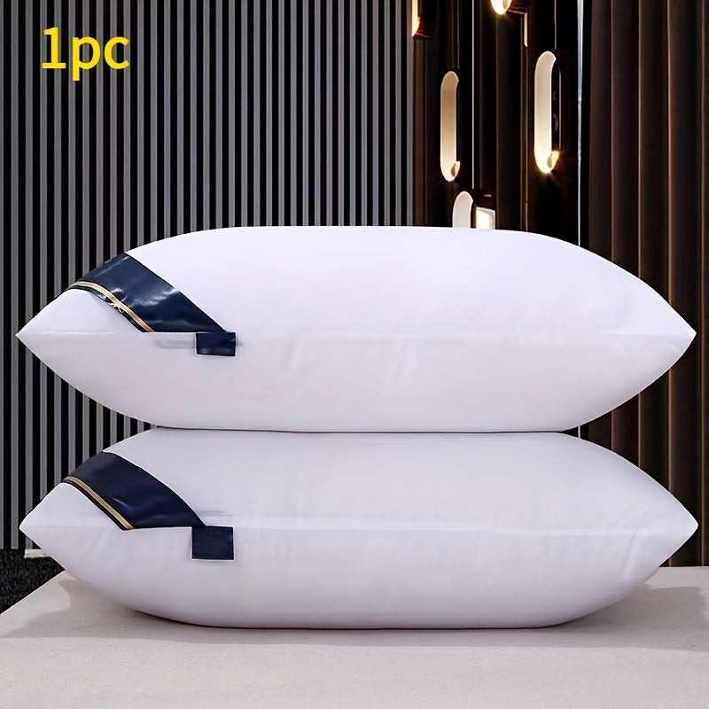 5-Star Hotel Quality Pillow with Non-Collapse High Pillow Core, Hypoallergenic Polyester Cover, Machine Washable