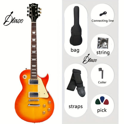 DLASO Electric Guitar LP - a classic beginner and professional electronic guitar set by DEASO DILASUO