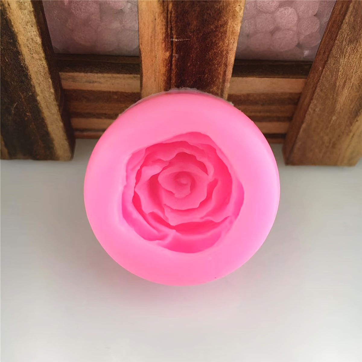 Silicone Mold Set - Rose Flower Design (2 Pieces) for DIY Pudding, Chocolate, Candy, Desserts, Gummy Bears, Handmade Soap, Aromatherapy Candles, Plaster Crafts, Polymer Clay, Ice Cubes, and more. Perfect for Baking and Cake Decorating, a Must-Have for