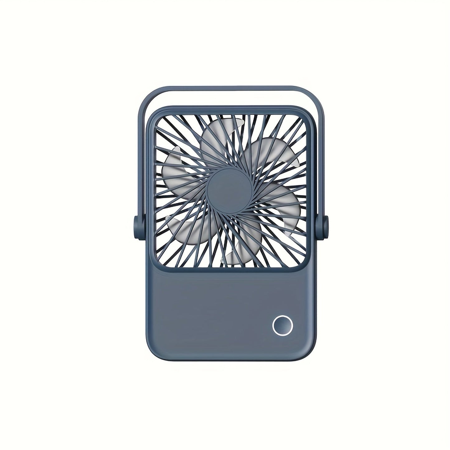 2024 Mini Portable USB Fan - Silent, Rechargeable for Desktop & Wall Mounting with High-Speed Performance Ideal for Indoor and Outdoor Use