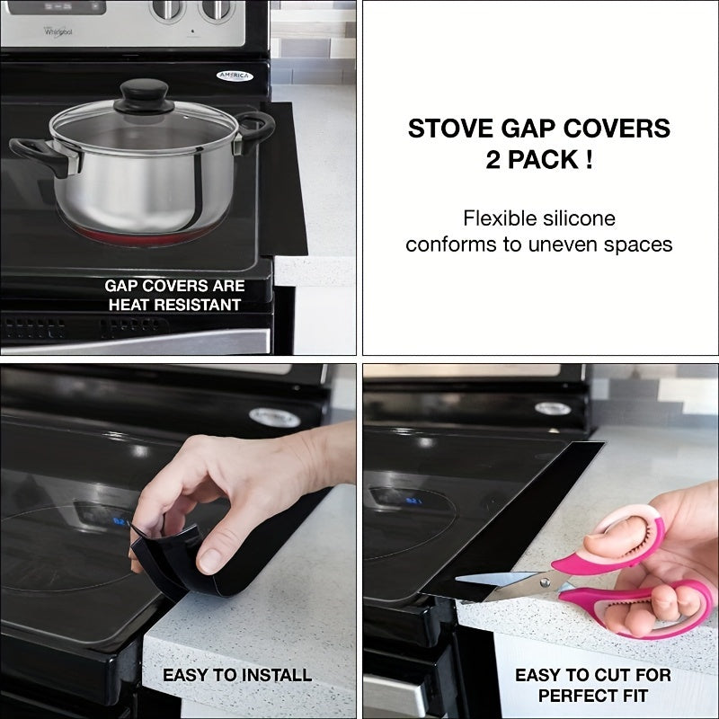 Silicone Stove Top Cover: Protect Your Electric Furnace with Heat-Resistant, Non-Slip Pad - Perfect for Kitchen & Dining Room, Great for Cooking and Spill Prevention