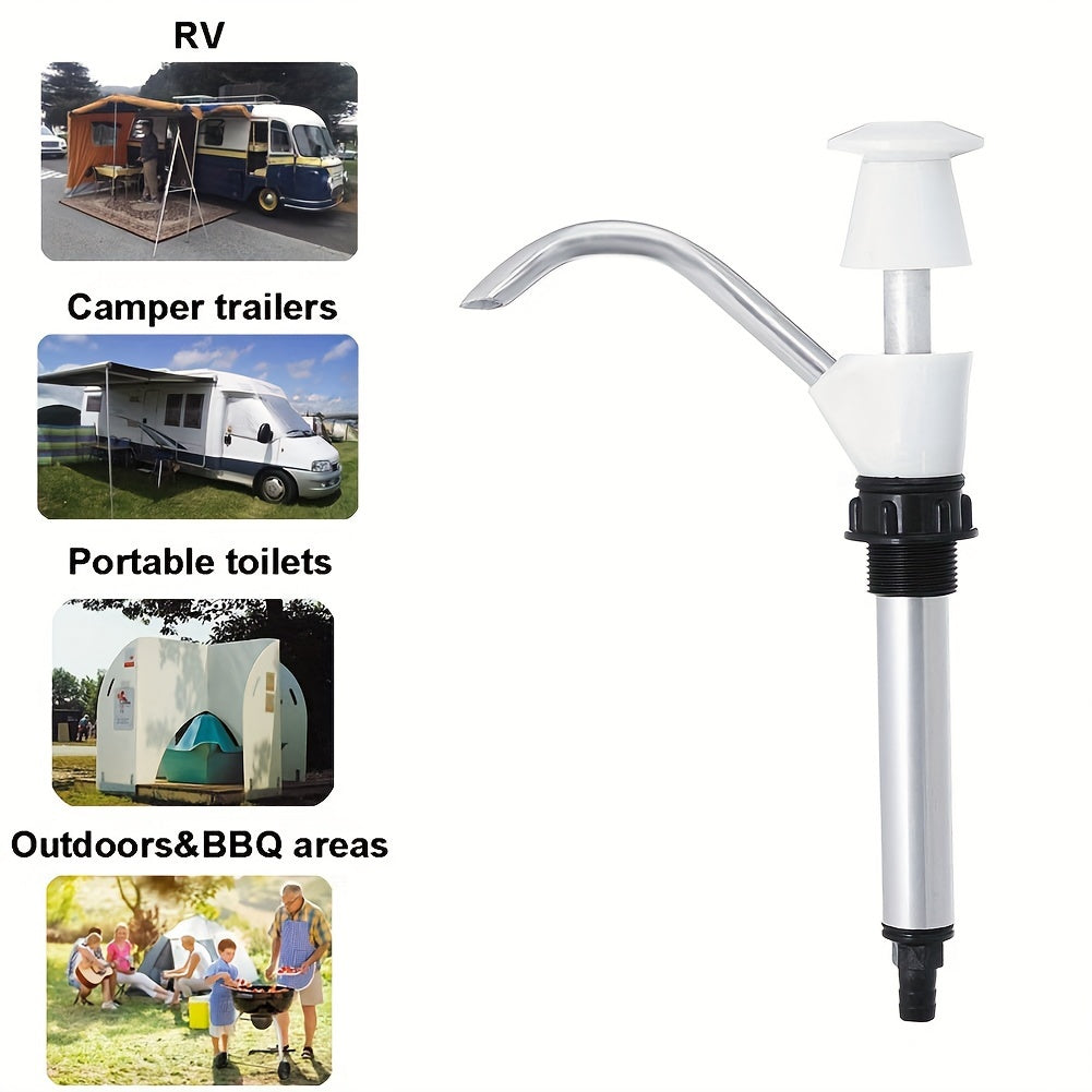 RV Sink Hand Pump Tap: Perfect for RVs, Outdoor Use, Barbecues, and Around the House - Does Not Need Electricity