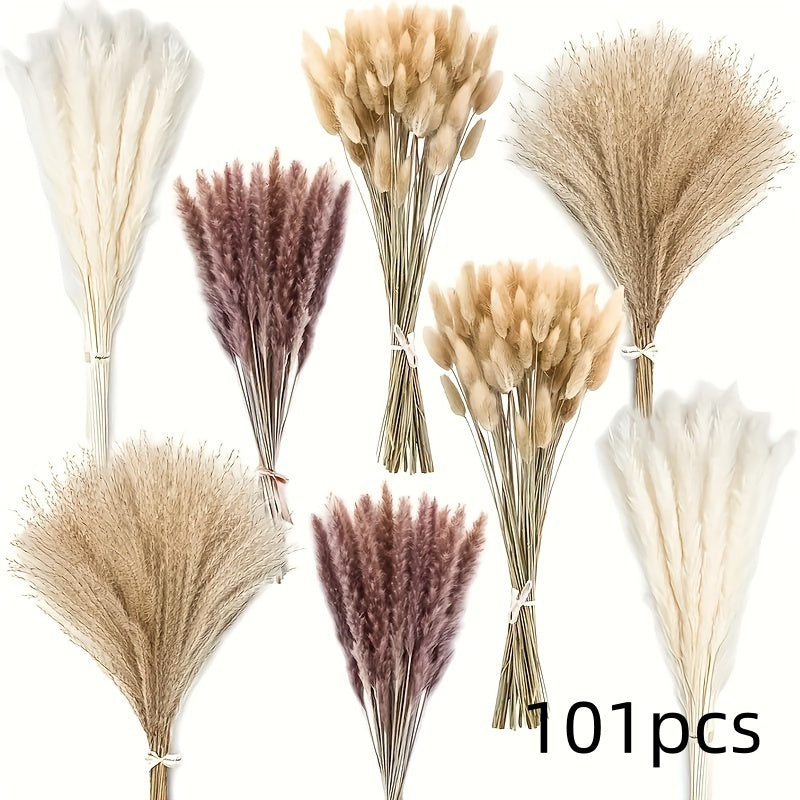 Artificial Pampas Grass Bouquet - Ideal for Home Decor and Special Occasions