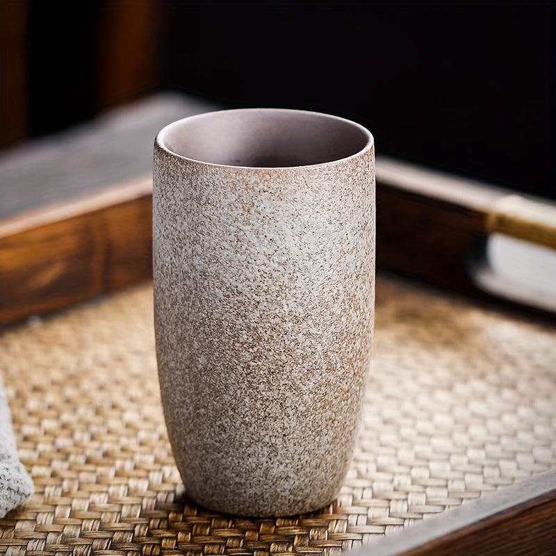 Japanese-style Ceramic Coffee Cup holds 220ml for Espresso & Tea, Elegant Addition to Home & Restaurant Decor, Resistant to Rust