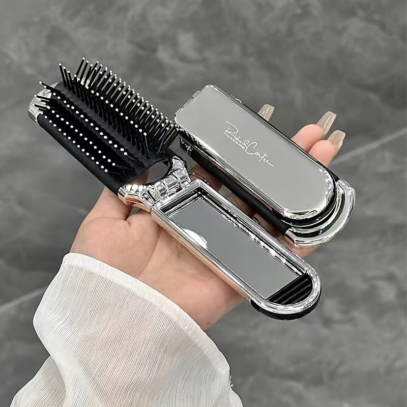 Galaxy Portable Folding Comb with Air Cushion for Women's Hair Massage