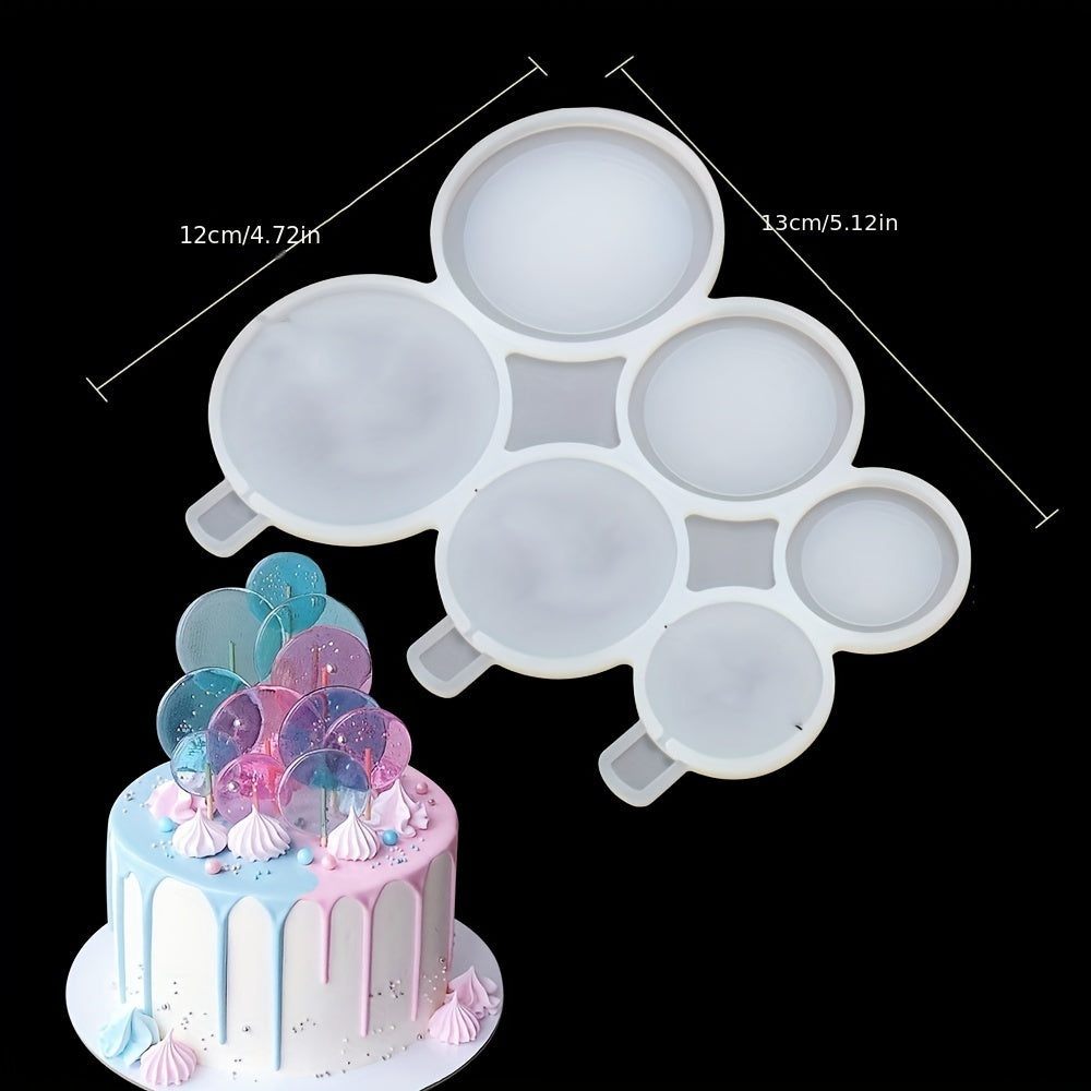 Satisfy your sweet tooth with our 1-piece, 3D Silicone Lollipop Mold, the ideal tool for DIY cake decorating and baking. Create perfect candy and cake toppers with this essential kitchen item and gadget for your home.